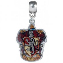 Harry Potter Charm Nebelvír Crest (silver plated)