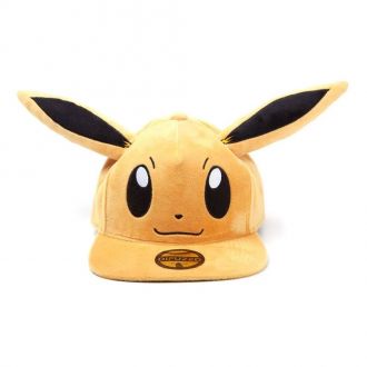 Pokémon Plush Snapback kšiltovka Embarrassed Eevee
