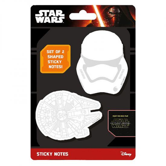 Star Wars VII poznámkový blok set Stormtrooper a Falcon - Kliknutím na obrázek zavřete