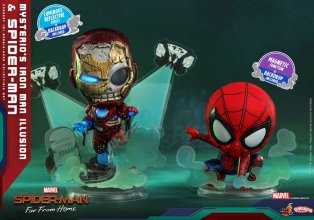 Spider-Man: Far From Home Cosbaby (S) mini figurky Mysterio's Ir