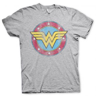 Pánské tričko Wonder Woman Distressed Logo