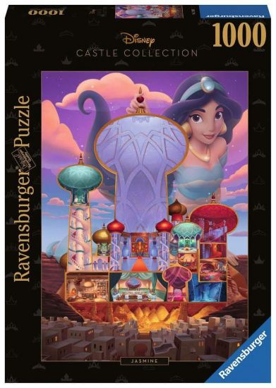 Disney Castle Collection skládací puzzle Jasmine (Aladdin) (1000 - Kliknutím na obrázek zavřete