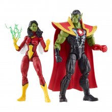 Avengers Marvel Legends Akční Figurky Skrull Queen & Super-Skru
