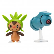 Pokémon Battle Figure First Partner Set Figure 2-Pack Chespin, B