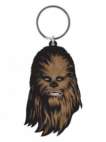 Star Wars gumový přívěsek na klíče Chewbacca 6 cm