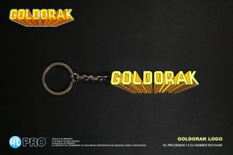 Grendizer gumový přívěsek na klíče Goldorak Logo 7 cm
