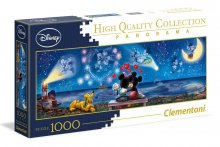 Disney Panorama skládací puzzle Mickey & Minnie (1000 pieces)