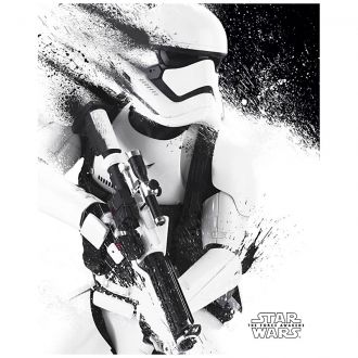 Star Wars Episode VII Poster Stormtrooper Paint 61 x 91 cm