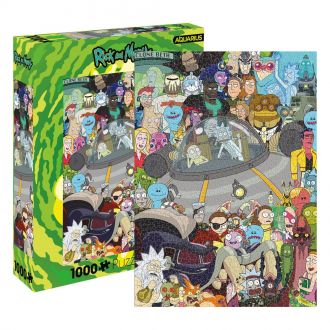Rick and Morty skládací puzzle Group (1000 pieces)