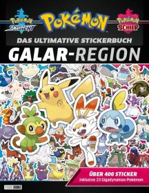 Pokémon Book Das ultimative Stickerbuch - Galar Region *German V