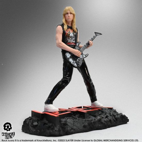 Slayer Rock Iconz Socha 1/9 Jeff Hanneman II 22 cm - Kliknutím na obrázek zavřete