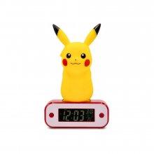 Pokémon Budík with Light Pikachu 18 cm