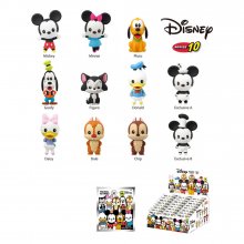Disney PVC Bag Clips Mickey & Friends Series 10 Display (24)