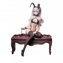 Original Character Socha 1/7 Black Bunny Girl Tana 23 cm