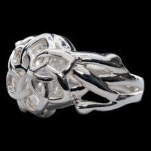Lord of the Rings Nenya - The Ring of Galadriel (Sterling Silver