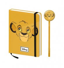 The Lion King poznámkový blok with Pen Gift Set Simba