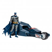 DC Multiverse Vehicle Bat-Raptor with Batman (The Batman Who Lau