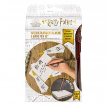 Harry Potter Interdepartmental Memo with Wand Pen Set Bradavice