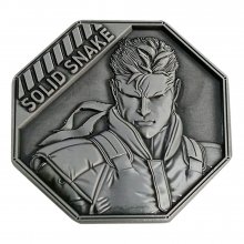 Metal Gear Solid sběratelská mince Solid Snake Limited Edition