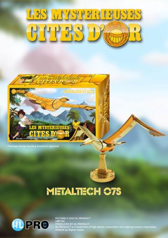 The Mysterious Cities of Gold Diecast Akční figurka Metaltech 07