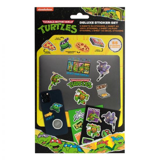 Teenage Mutant Ninja Turtles Deluxe Sticker Set Various - Kliknutím na obrázek zavřete