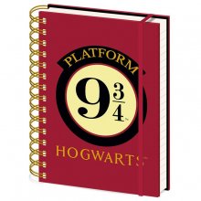 Harry Potter Wiro poznámkový blok A5 Nástupiště 9 3/4 Case (10)