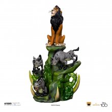 The Lion King Art Scale Deluxe Socha 1/10 Scar Deluxe 31 cm