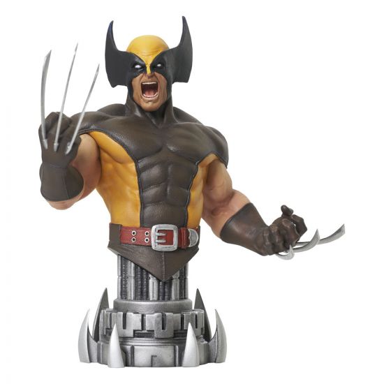 Marvel Comics Bust 1/7 Brown Wolverine 14 cm - Kliknutím na obrázek zavřete