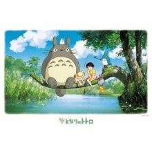 My Neighbor Totoro skládací puzzle Will Totoro catch a Fish (100