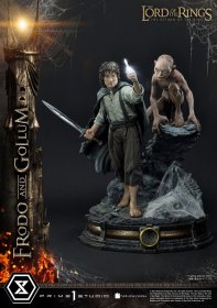 Lord of the Rings Socha 1/4 Frodo & Gollum Bonus Version 46 cm
