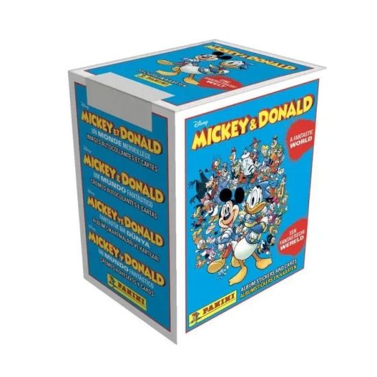 Mickey & Donald - A Fantastic World Sticker & Card Collection Di - Kliknutím na obrázek zavřete