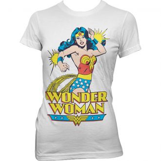 Wonder Woman ladies t-shirt Diana white