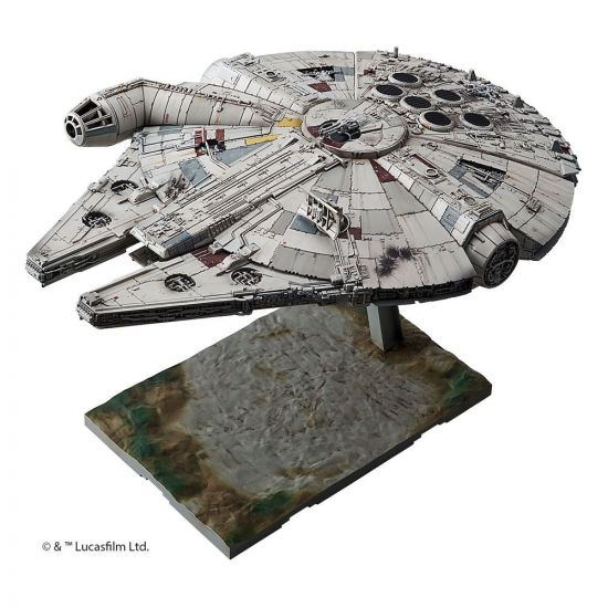 Star Wars Episode VII Model Kit 1/144 Millennium Falcon - Kliknutím na obrázek zavřete