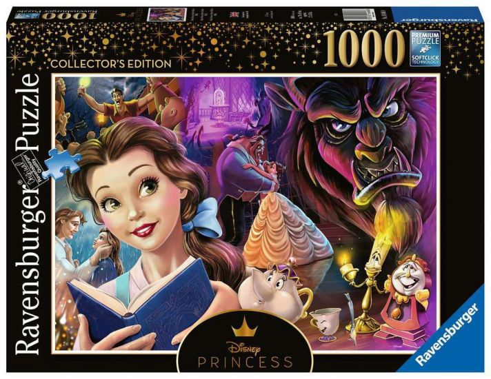 Disney Villainous skládací puzzle Belle, Disney Princess (1000 p - Kliknutím na obrázek zavřete