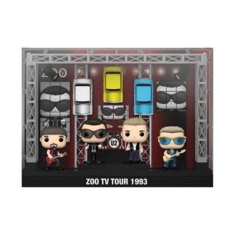 U2 POP! Moments DLX Vinylová Figurka 4-Pack Zoo TV 1993 Tour 9 c