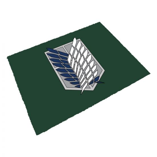 Attack on Titan rohožka Scout Emblem 40 x 60 cm - Kliknutím na obrázek zavřete