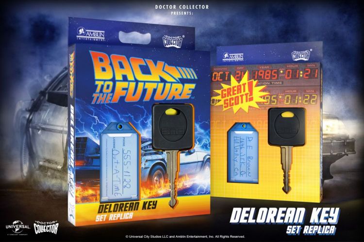 Back To The Future Replica 1/1 DeLorean Key - Kliknutím na obrázek zavřete