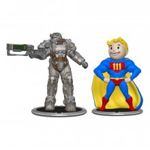 Fallout mini figurky 2-Pack Set C T-60 & Vault Boy (Power) 7 cm