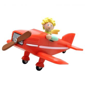 The Little Prince Figure Malý Princ in his plane 7 cm