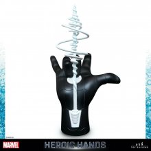 Marvel Heroic Hands Life-Size Socha #1B Spider-Man Black Suit
