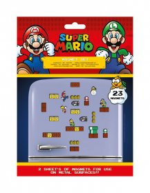 Super Mario magnety na ledničku Mushroom Kingdom