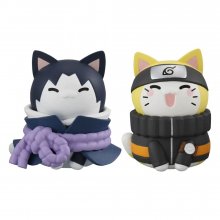 Naruto Mega Cat Project Trading Figures Naruto & Sasuke Limited