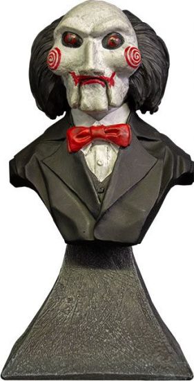 Saw Mini Bust Billy Puppet 15 cm - Kliknutím na obrázek zavřete