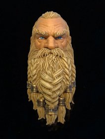 Mythic Legions: Rising Sons Akční figurka Accessorys Dwarf Head