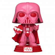 Star Wars Valentines POP! Star Wars Vinylová Figurka Vader w/Hea