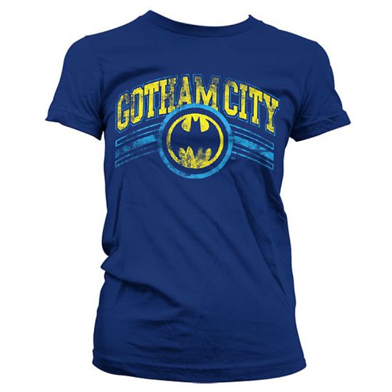 Dámské tričko Batman Gotham City - Kliknutím na obrázek zavřete