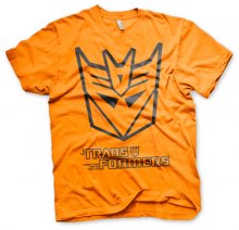 Transformers tričko Decepticon Logo Oranžové