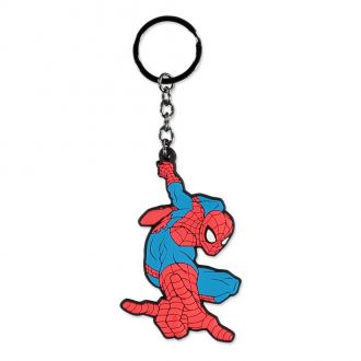 Marvel gumový přívěsek na klíče Spider-Man