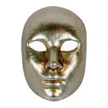 Volto benátská maska Volto argento