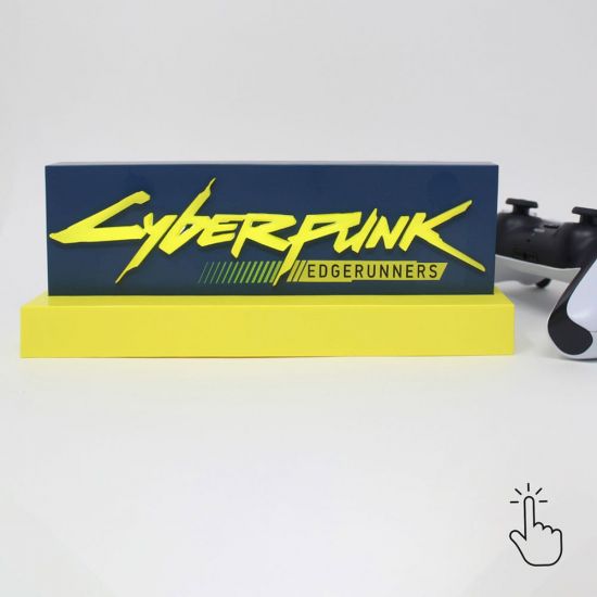 Cyberpunk Edgerunner LED-Light Logo 22 cm - Kliknutím na obrázek zavřete